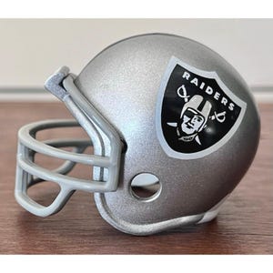 Riddell Mini Los Angeles Raiders Helmet Pocket Pro NFL Football Collectible