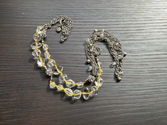 Classic Loft Multi Strand Multi Length Beaded Nec… - image 10