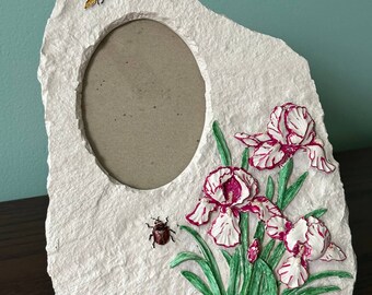 Vintage Floral Picture Frame