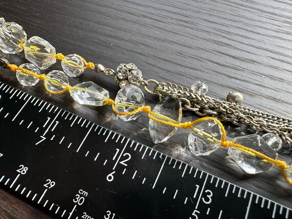 Classic Loft Multi Strand Multi Length Beaded Nec… - image 7