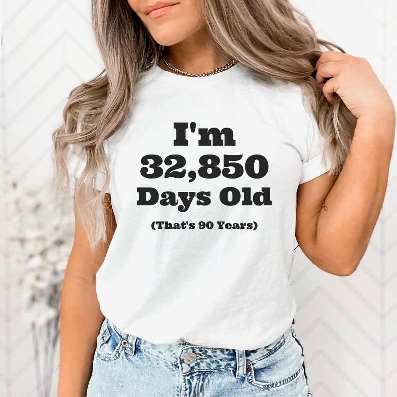 Funny 90th Birthday Shirt 90 Years Old Gift Born in 1933 Etsy