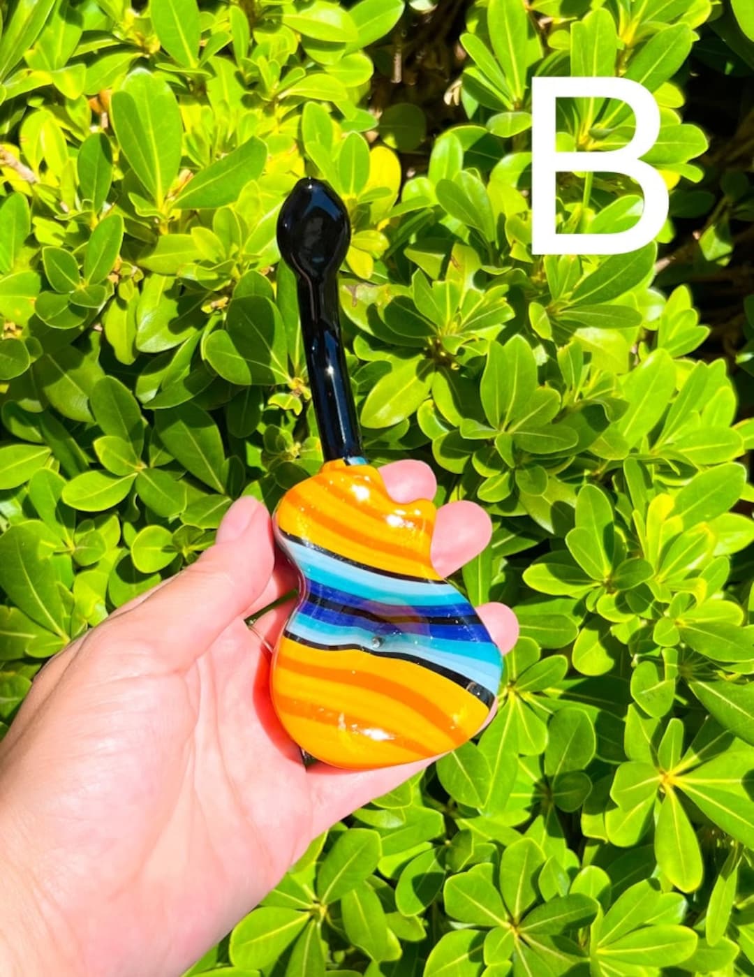 Guitar Glass Pipe Wig Wag Hand Pipe Cool Hand Pipe Unique Pipe Cute