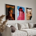 Frank Ocean Blonde Minimalist Set of 3 Posters ( Instant Download ), Blonde TrackList Album Poster, Aesthetic Music Poster, Music Room Decor product logo