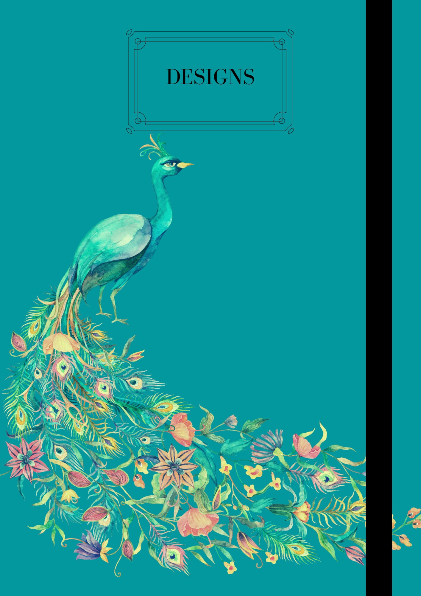 Digital Notebook Cover Template Goodnotes Notability Download US Letter