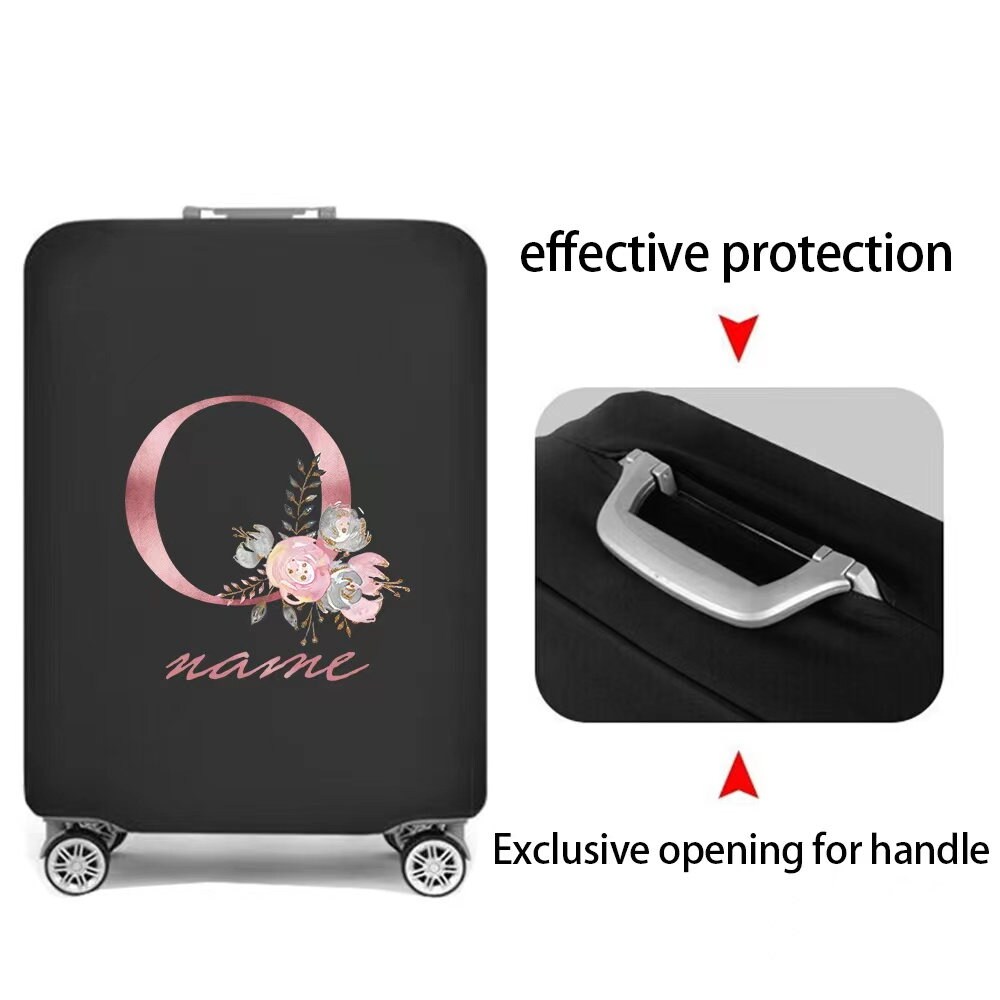 Discover Custom Suitcase Cover, Personalized Luggage Cover, Cubierta de Equipaje Personalizada