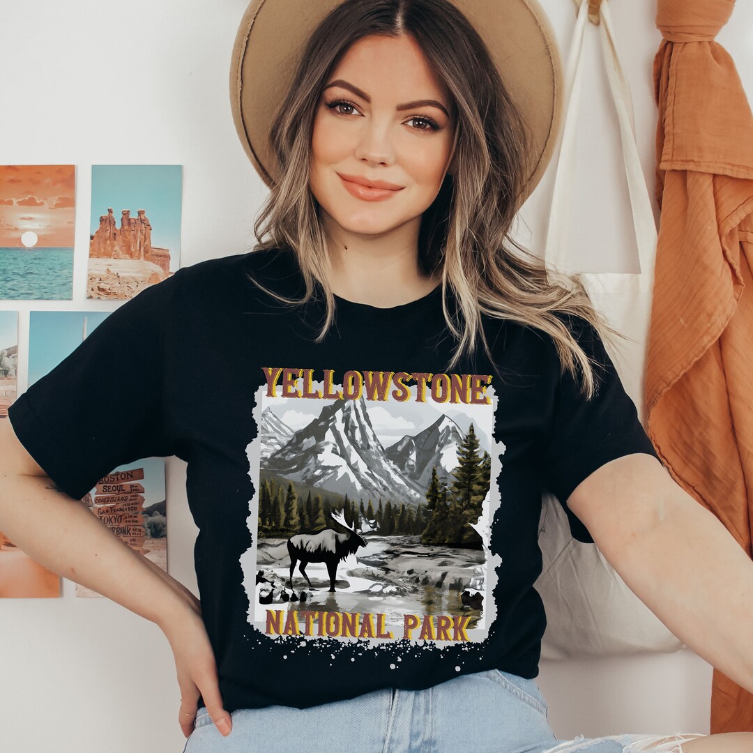 Yellowstone Tshirt Yellowstone Tee Vintage Yellowstone - Etsy