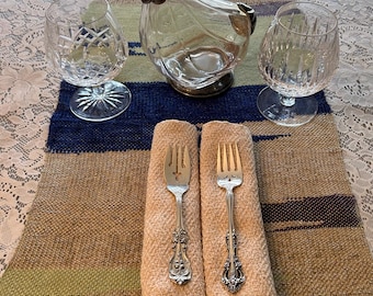 808 Truly handwoven table runner