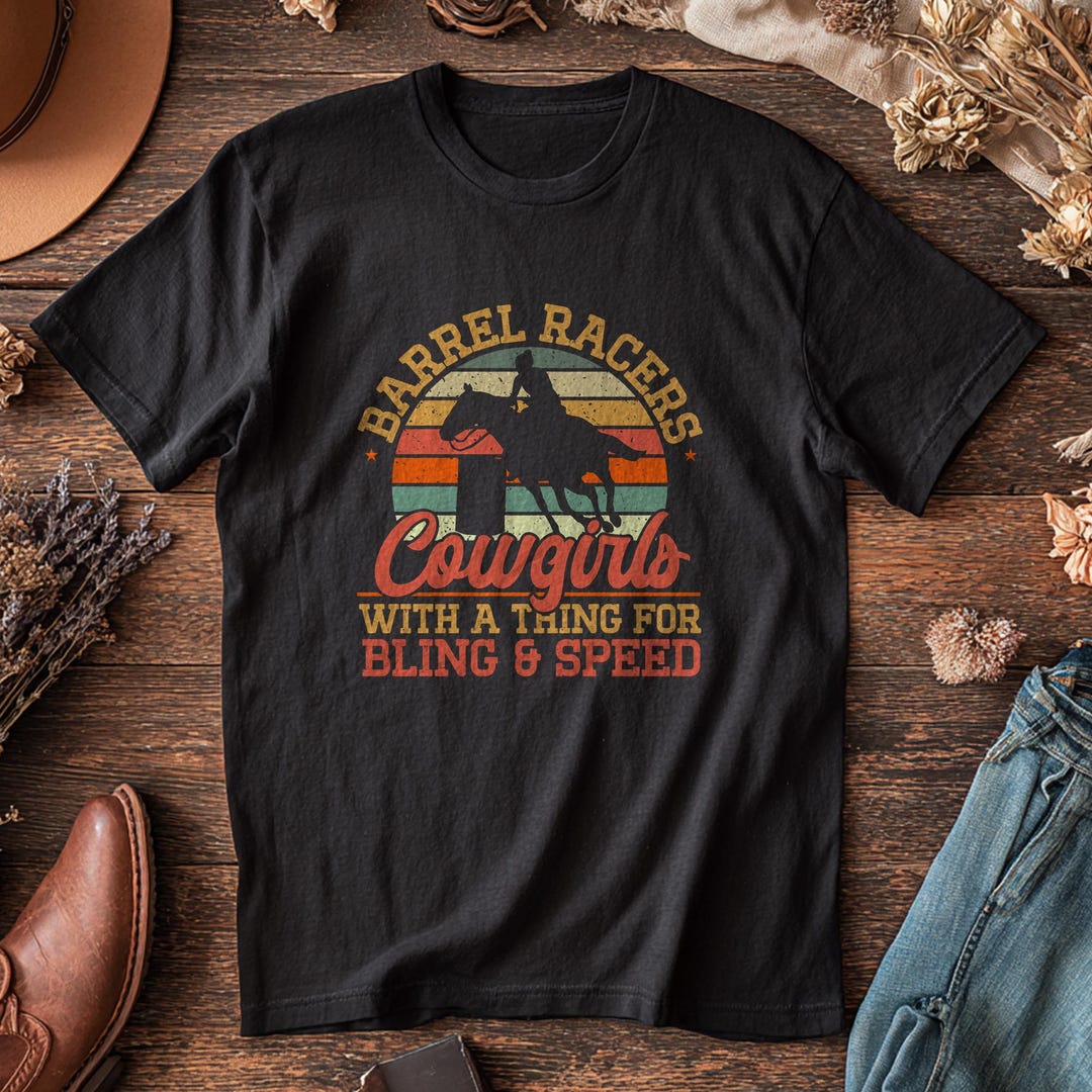 Barrel Racing Barrel Racers Cowgirls With a Thing for Bling Barrel ...