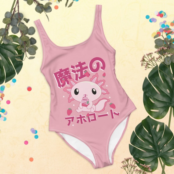 Cute pink swimsuit deals