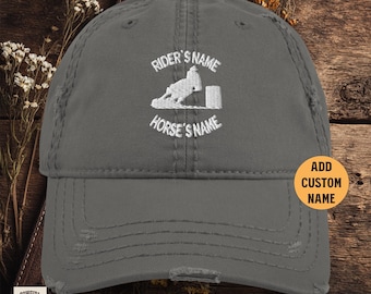 Gorra vaquera bordada personalizada: gorra de camionero de rodeo occidental personalizada