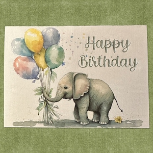 Feliz Aniversário Elefante