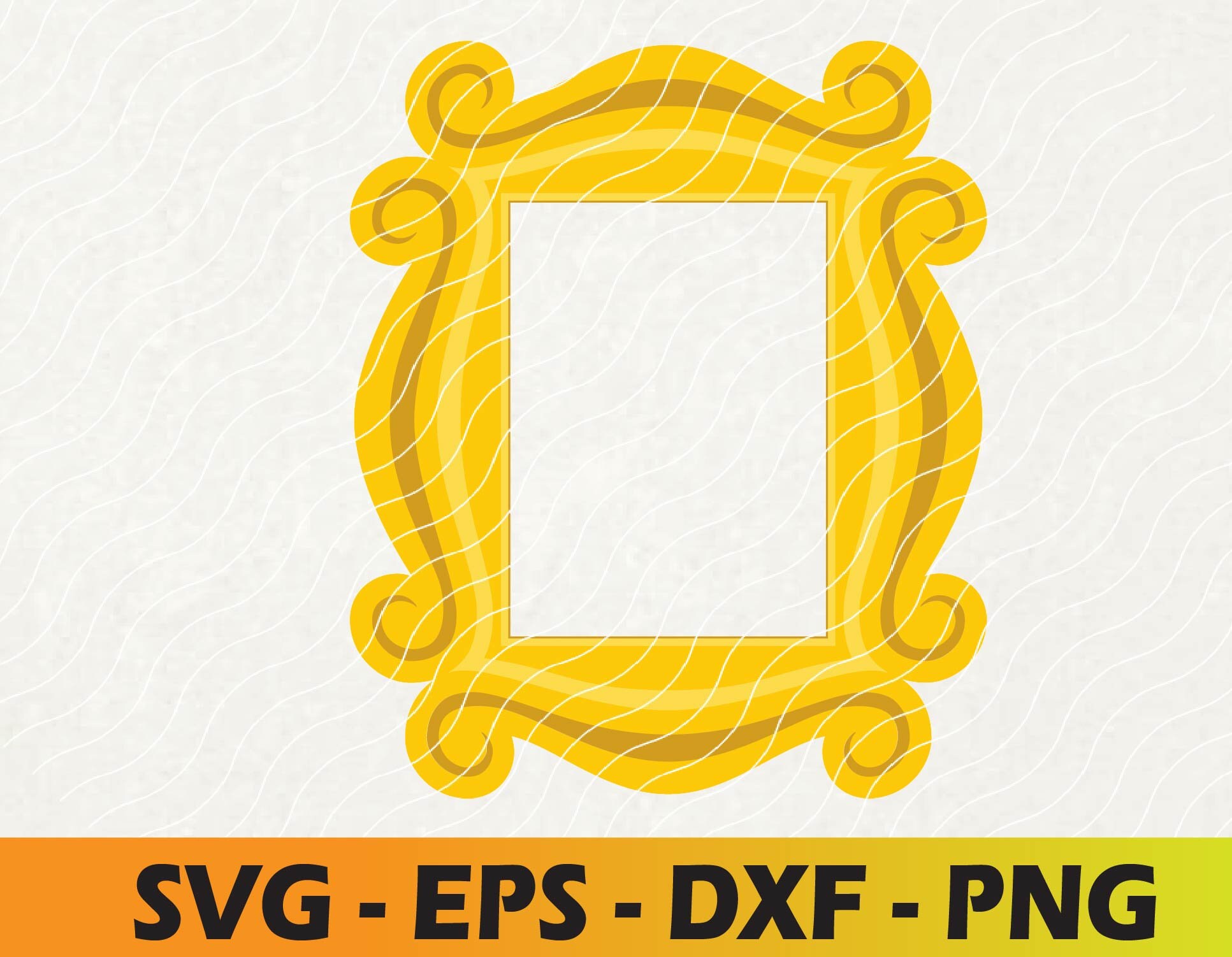 Friends Frame Svg Friends Picture Frame Svg Friends Door Etsy