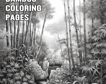 Bamboo Set | Rod Mosby - Coloring Pages