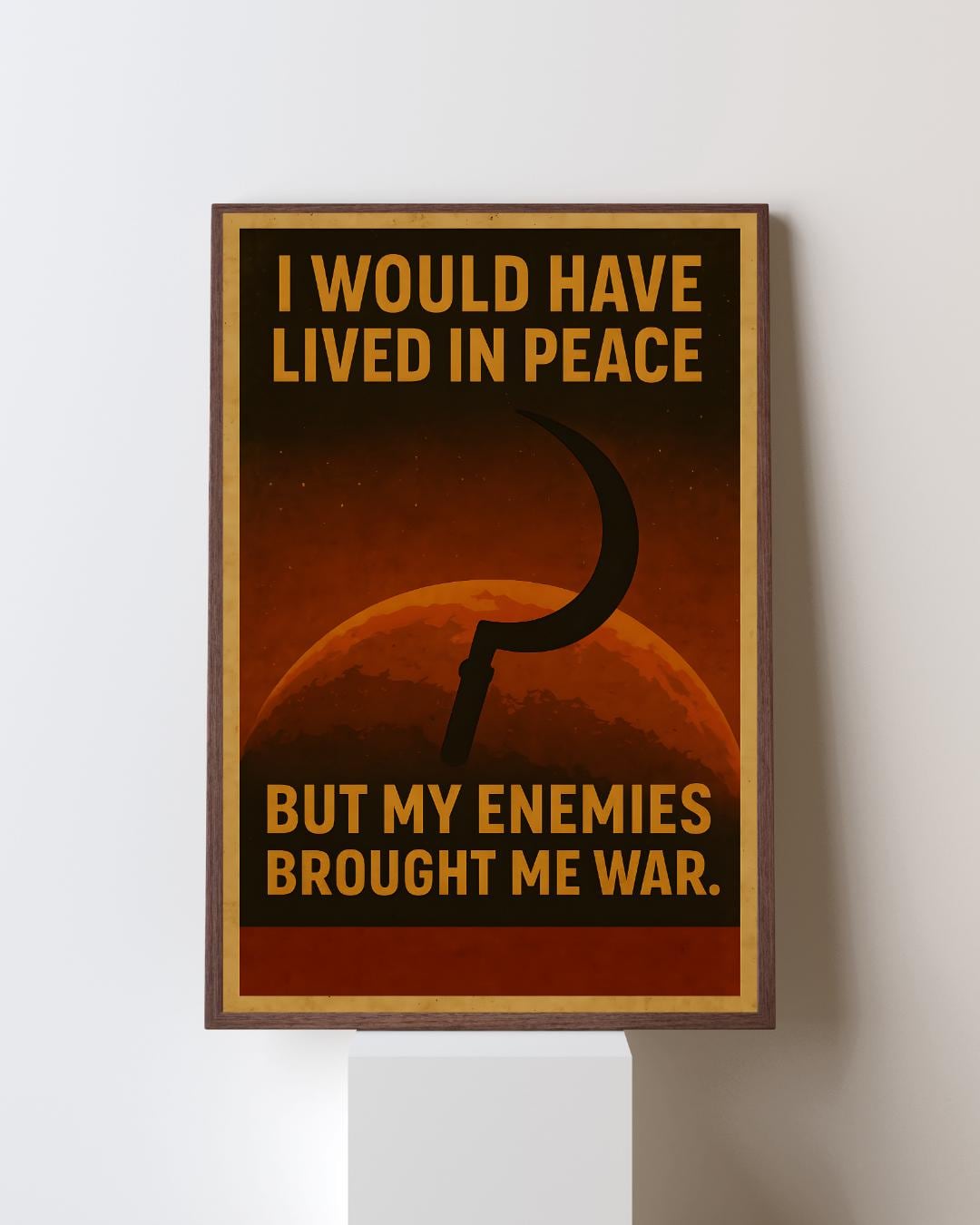 Red Rising Enemy Quote Red Rising Poster -