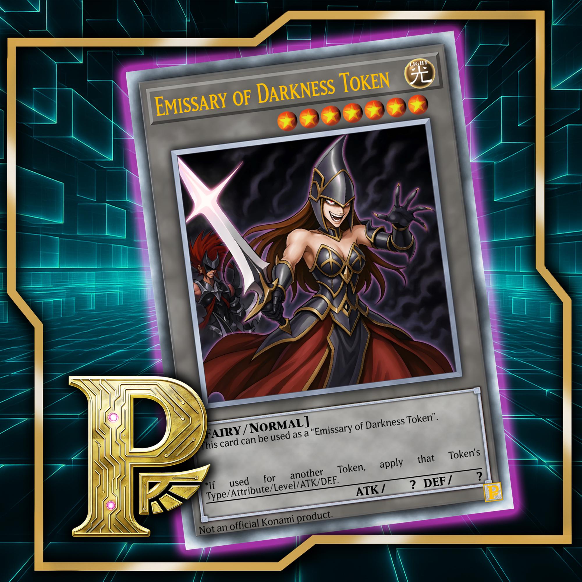 Emissary of Darkness Token – Custom Made Collectors Rare