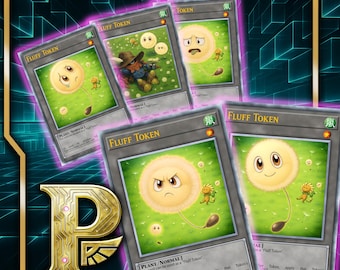 Fluff Tokens - Formato Edison - Gettone personalizzato - non ufficiale! - Raro da collezione - Raro Starlight
