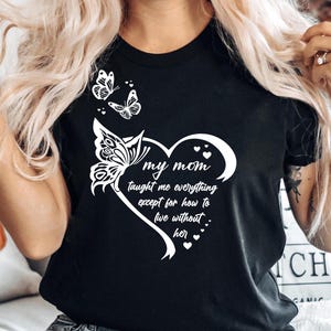 Forever In Our Hearts Shirt, Memorial Butterflies Flying From Heart Shirt, RIP Shirt, In Loving Memory, Rest in Peace Shirt, Funeral Shirt