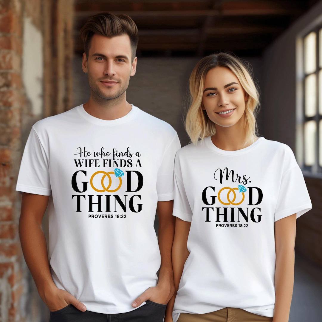 Matching Couple T Shirts, Hubby Wifey Tshirt, Husband and Wife Shirts ...
