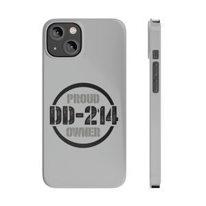 DD-214 電話ケース - 陸軍、海軍、空軍、海兵隊、退役軍人、退役軍人、予備役
