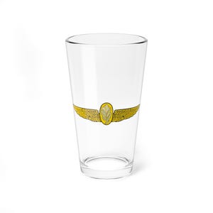 Fisiologo aeronautico Wings Pint Glass, Corpo medico della Marina