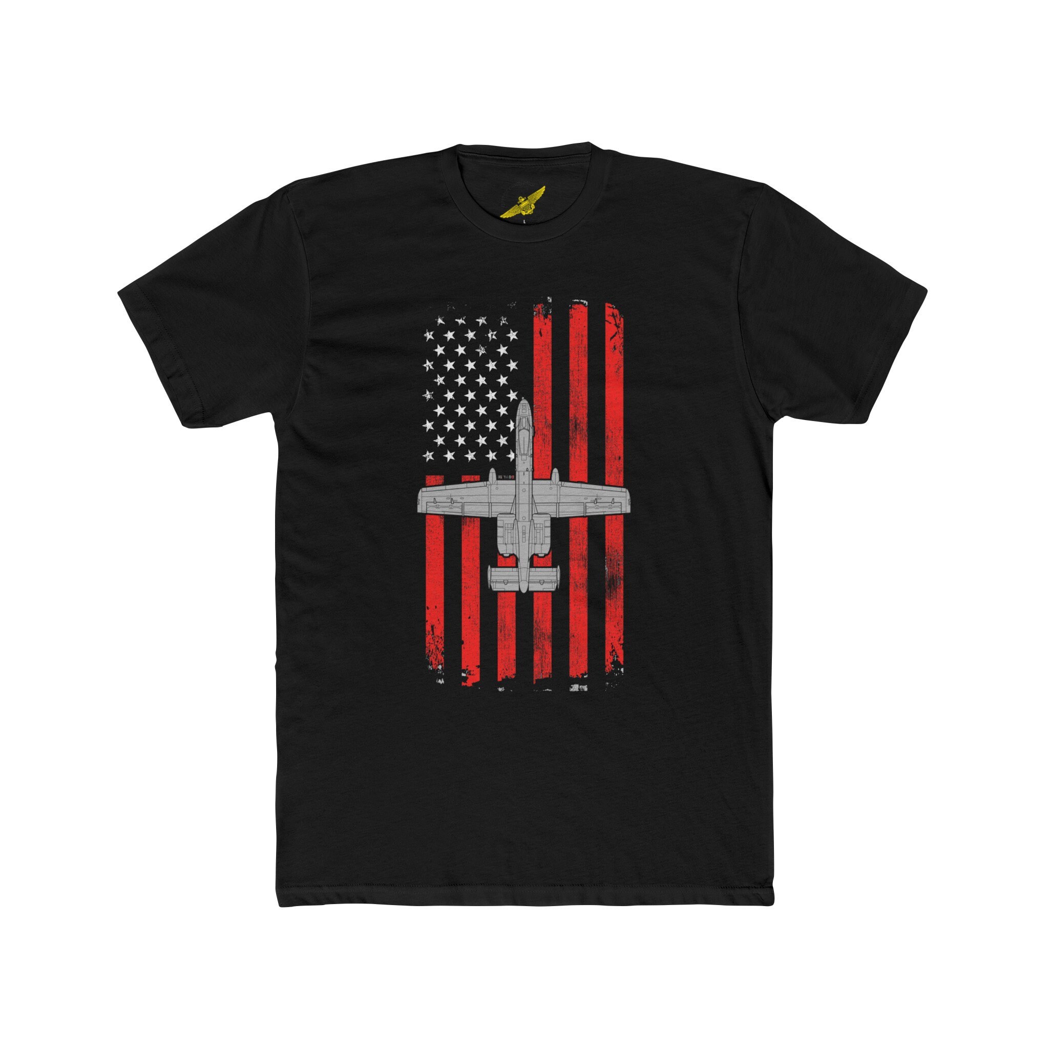 A-10 Thunderbolt II / Warthog Patriotic Flag Tee, US Air Force
