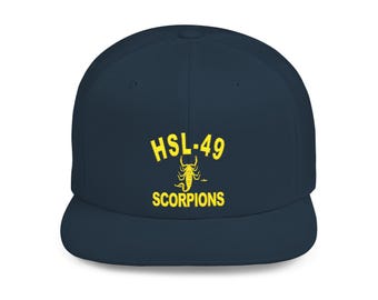 HSL-49 Command Ball Cap, Navy Helicopter Antisubmarine Squadron Light Flying the SH-60B