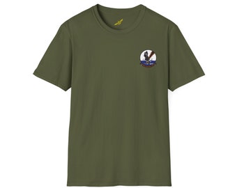 VP-30 &quot;Pros Nest&quot; P-3 Flag T-Shirt, US Navy Maritime Patrol Fleet Replacement Squadron flying the P-3 Orion