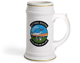 Personalized Sitting Ducks A Co. 5 Bn Stein Mug
