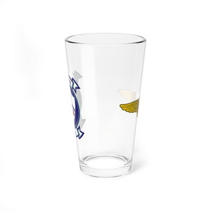 VMFA-115 Silver Eagles Naval Aviator Pint Glass, Marine Fighter Attack Squadron image 4