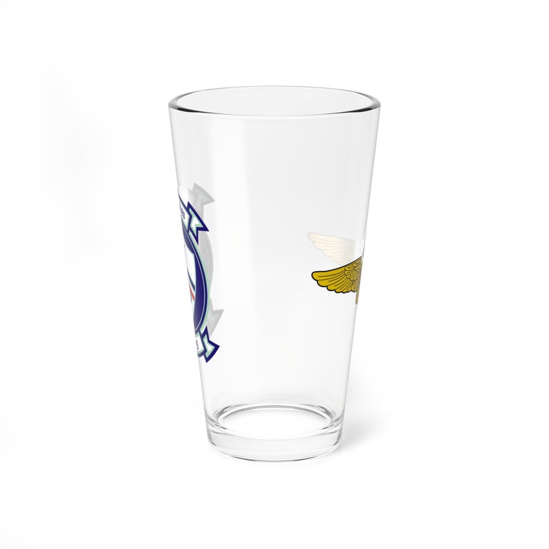 VMFA-115 Silver Eagles Naval Aviator Pint Glass, Marine Fighter Attack Squadron image 4