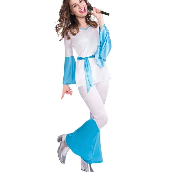 Pop Queen - Ladies Adult Costume 70s pop queen, Disco diva, Abba Costume