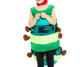 Baby's fancy dress, baby's costume, Baby- Toddler Costume, Toddler fancy dress, Very hungry caterpillar costume, Very hungry caterpillar