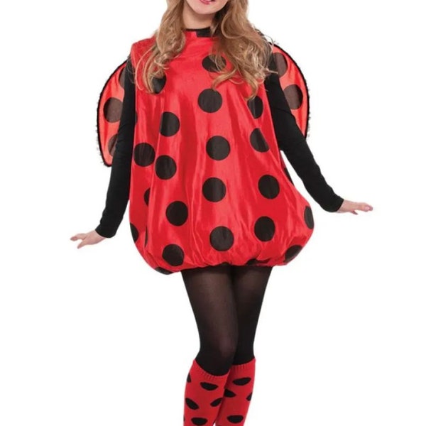 Lady bird fancy dress costume, cute costume, ladies fancy dress, women's costume, women's fancy dress, ladies costumes, insect