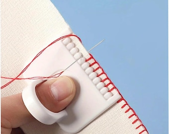 3mm Sewing Guide Template - Stitch Spacing Tool, Leather & Fabric (2pcs Kit)