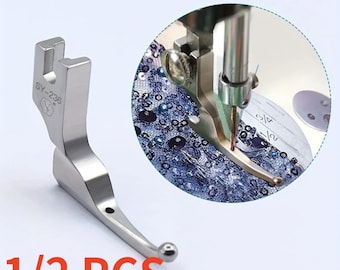 Sequin Presser Foot for Industrial Sewing Machine, Bead Pearl Rhinestone Sewing Foot, Bridal Dressmaking Tool, Tailor Sewing Accessory
