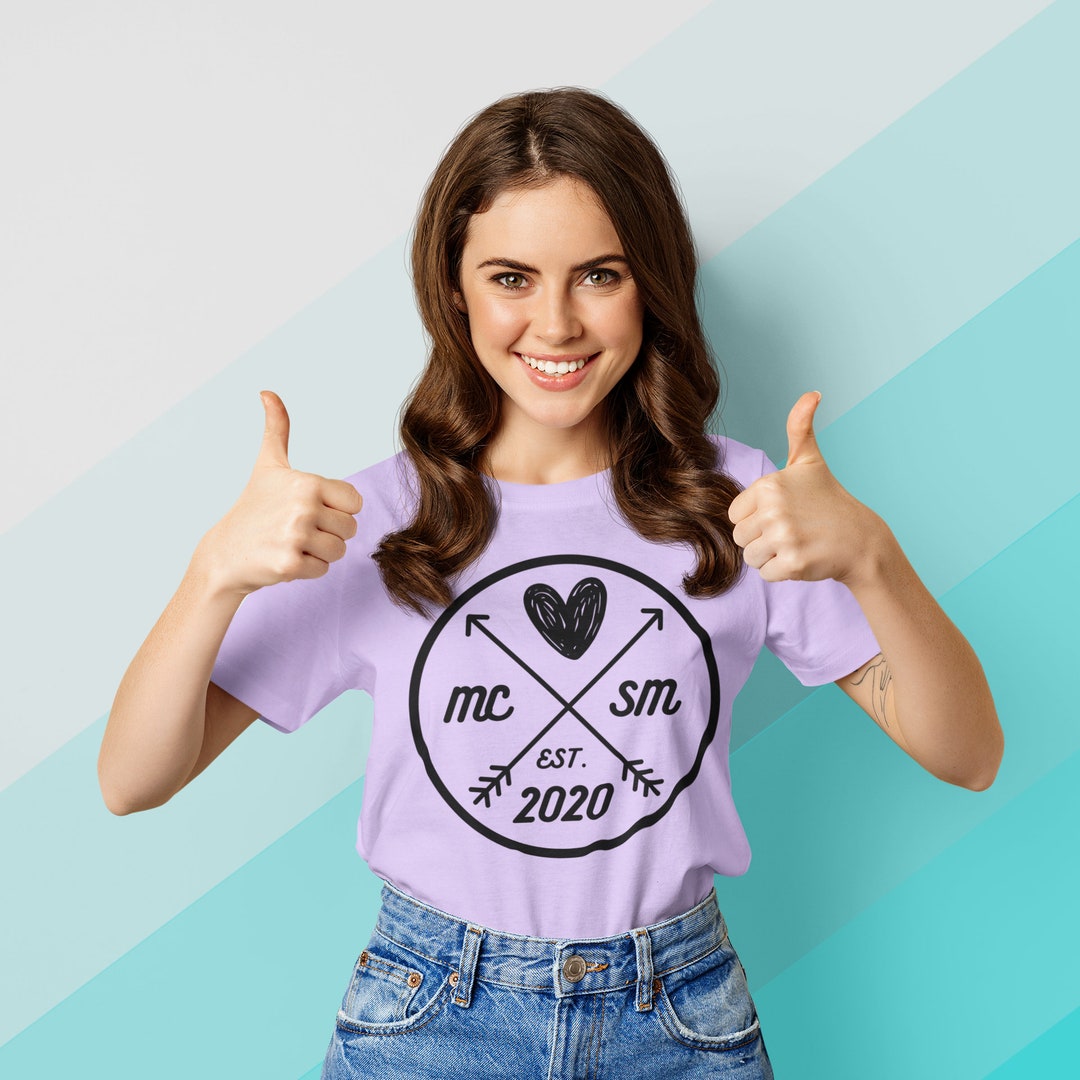 Camisa de regalo para parejas unisex personalizable. Texto Etsy España