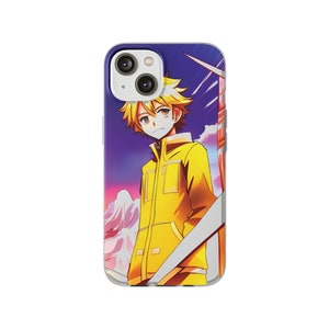 Zenitsu Agatsuma Phone Case, Demon Slayer Anime Phone Cover, Otaku Gift, Manga Inspired, Japanese Anime Merchandise