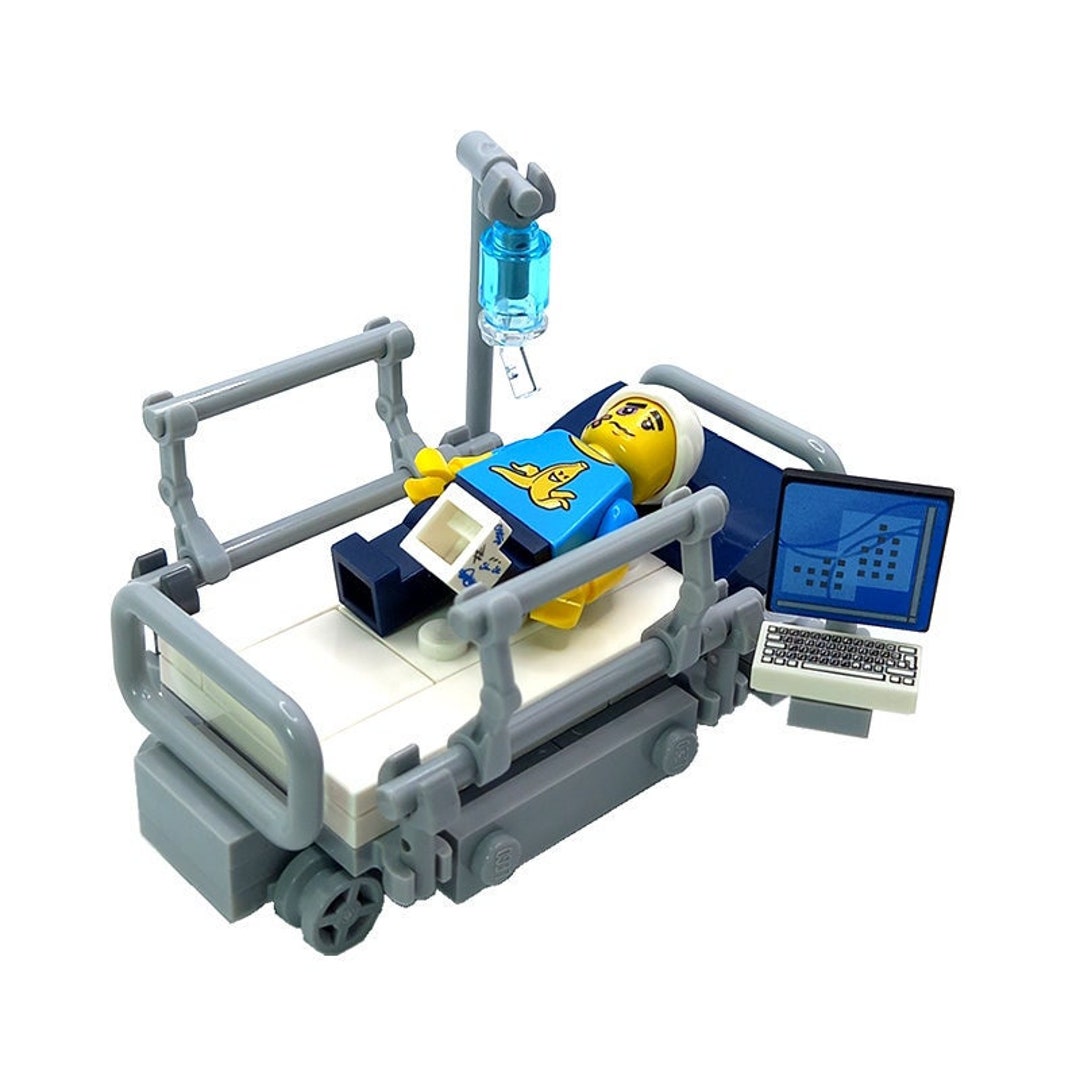 Models Built of Lego® Bricks Hospital Bed Operating Room Etsy