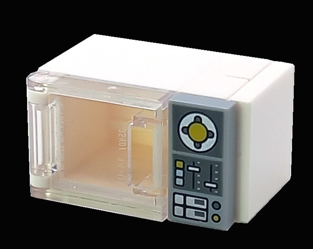 Made With LEGO Bricks Lego MOC Microwave Oven for the LEGO® Etsy