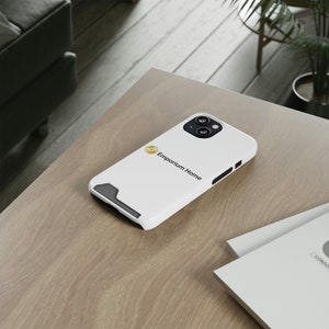 Regalos de San Valentín personalizados para su funda para teléfono con tarjetero Emporium Home love
