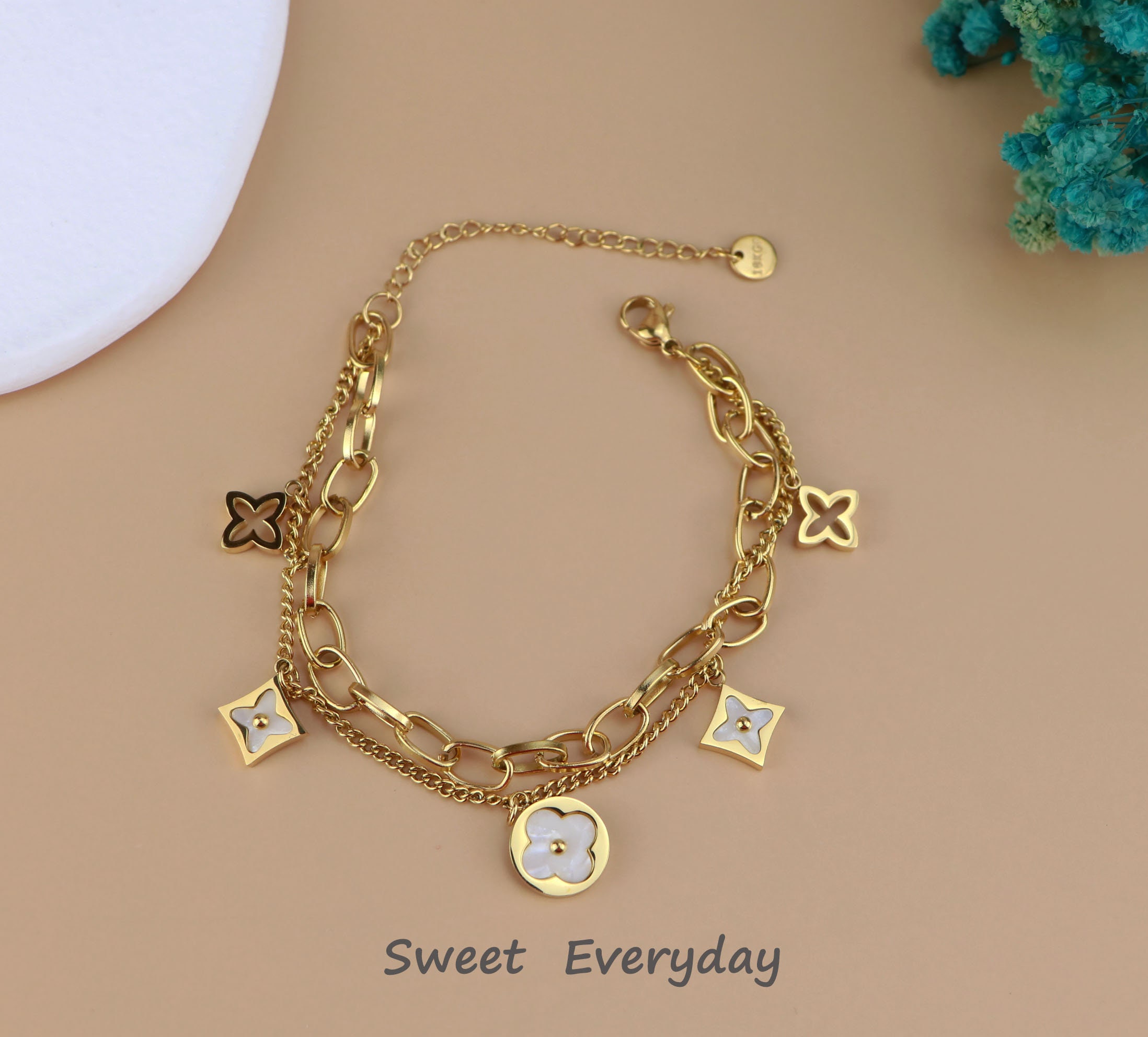 Pulsera LV Padlock Otras pieles - Mujer - Bisutería