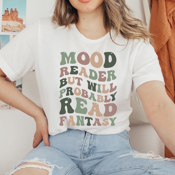Moodreader Fantasy - Buchliebhaber - T-shirt