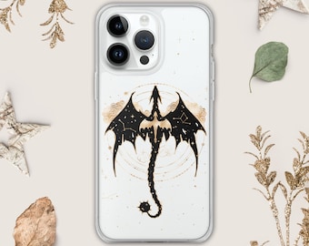 Celestial Tairn and Andarna - Fourth Wing - Rebecca Yarros - OFFICIALLY LICENSED - iPhone Case