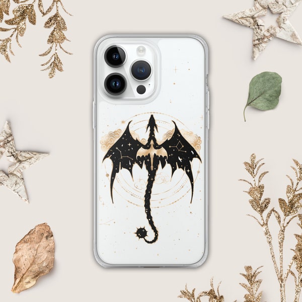 Celestial Tairn and Andarna - Fourth Wing - Rebecca Yarros - OFFICIALLY LICENSED - iPhone Case