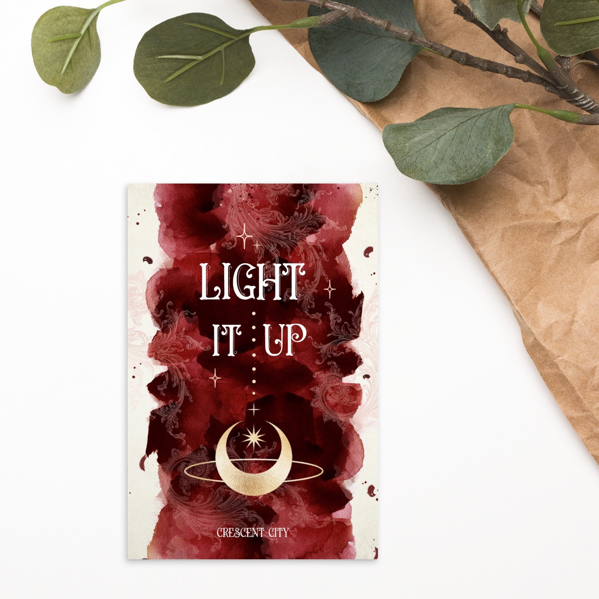 Light It up Bryce Quinlan X Danika Fendyr Crescent City - Etsy