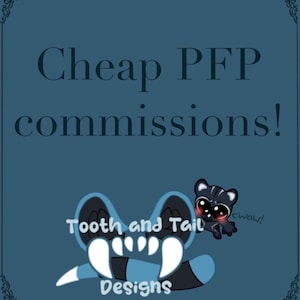 Cheap OC Profile Pictures!