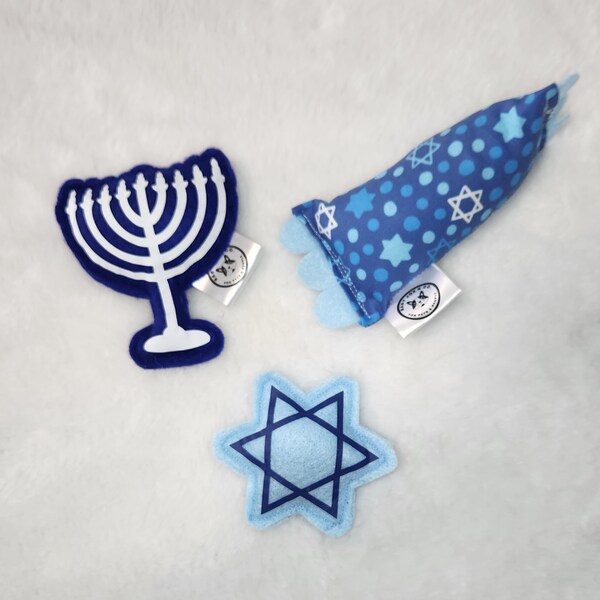 Hanukkah cat toy