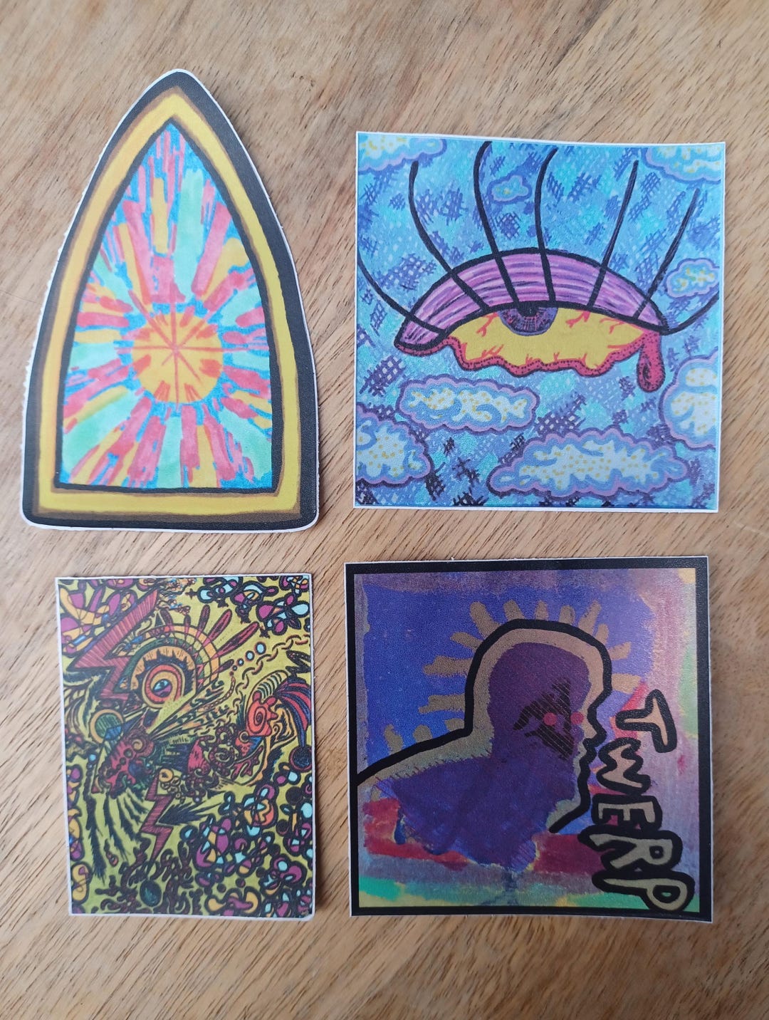 Dat Holo Sticker Matte Holo Sticker Pack - Etsy