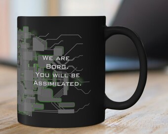 We Are Borg - Villains, Circuitry Sci Fi Gifts