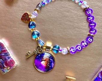 friendship Long Live handmade charm beaded bracelet | handmade charm one of a kind Long Live bracelet | Eras Tour Speak Now Taylor’s Version